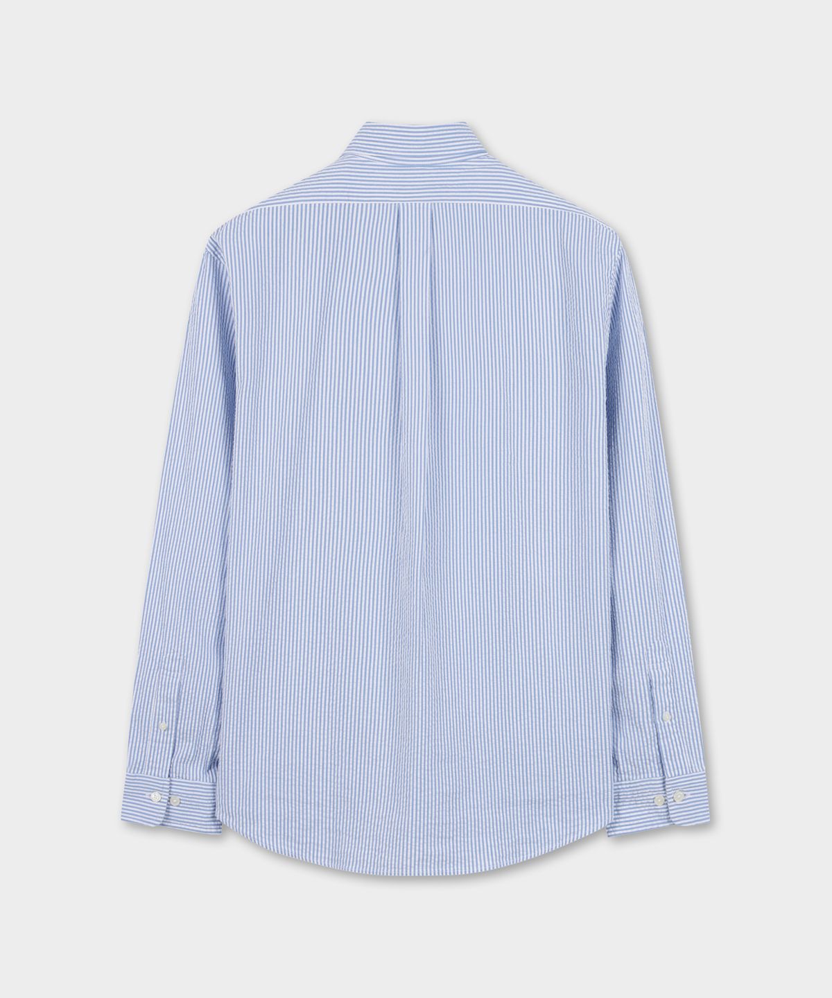 브룩스 브라더스(BROOKS BROTHERS) 시어서커 스트라이프 스포츠셔츠 (라이트블루) (BBTHMM0004LFM)