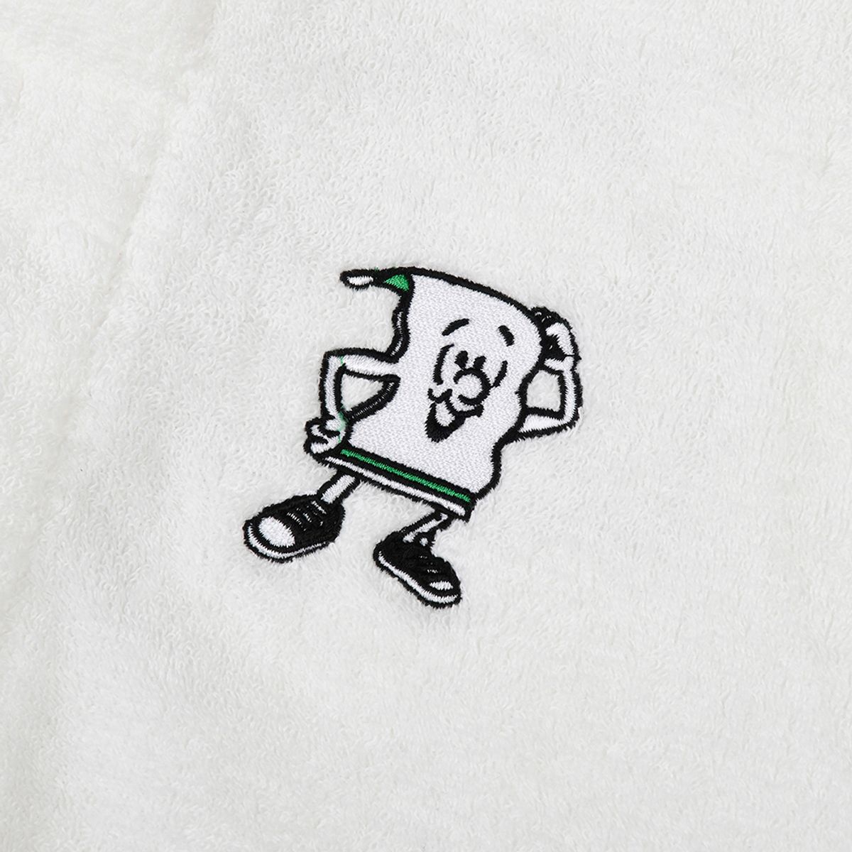 타올쿤(TOWELKUN) 테리 후드 가운 - 화이트