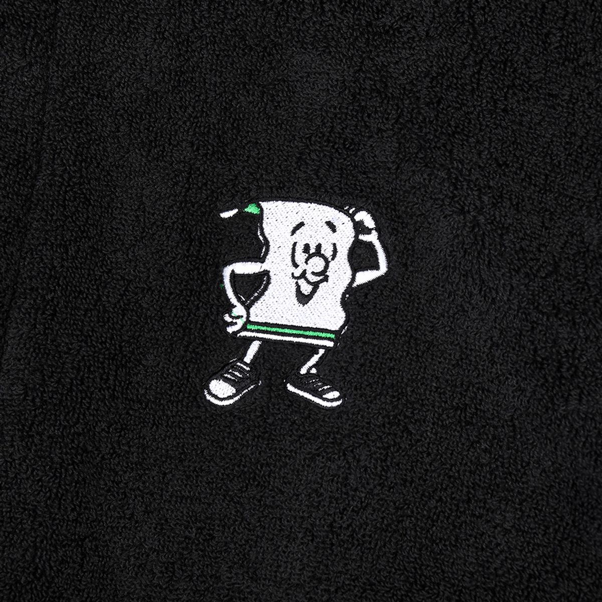 타올쿤(TOWELKUN) 테리 후드 가운 - 블랙 - 키즈
