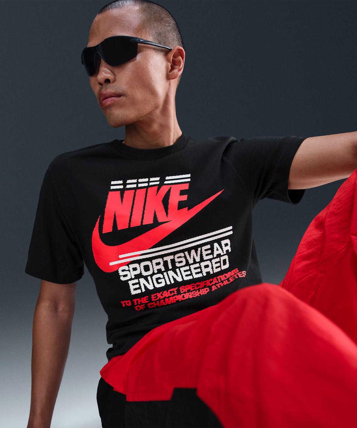 나이키(NIKE) 스포츠웨어 티셔츠 M - 블랙 / HQ9158-010