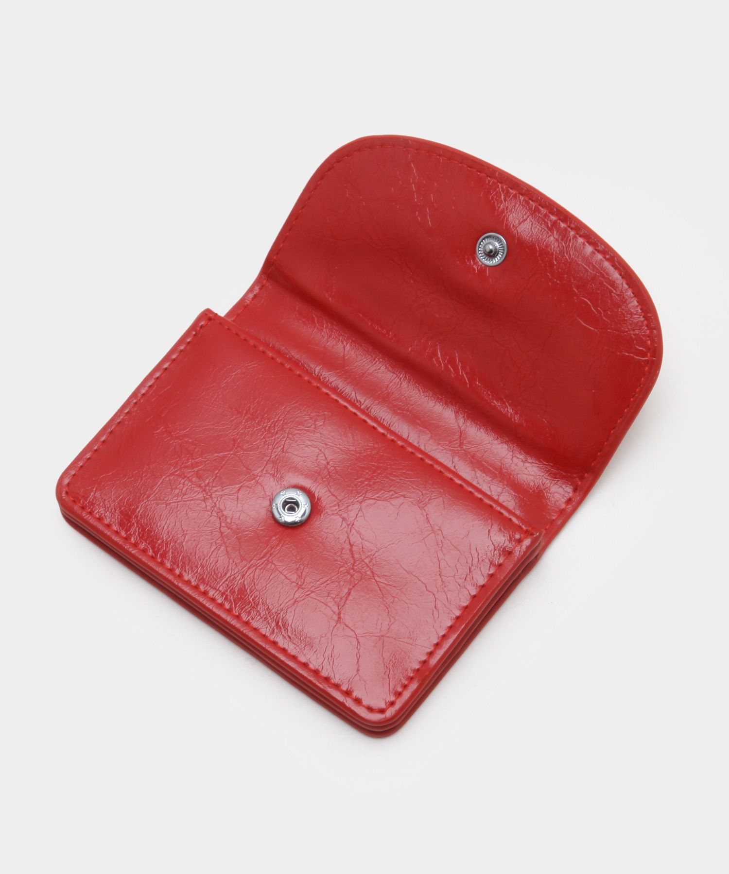 MUSINSA | MATINCOX Auris Card Wallet - Red