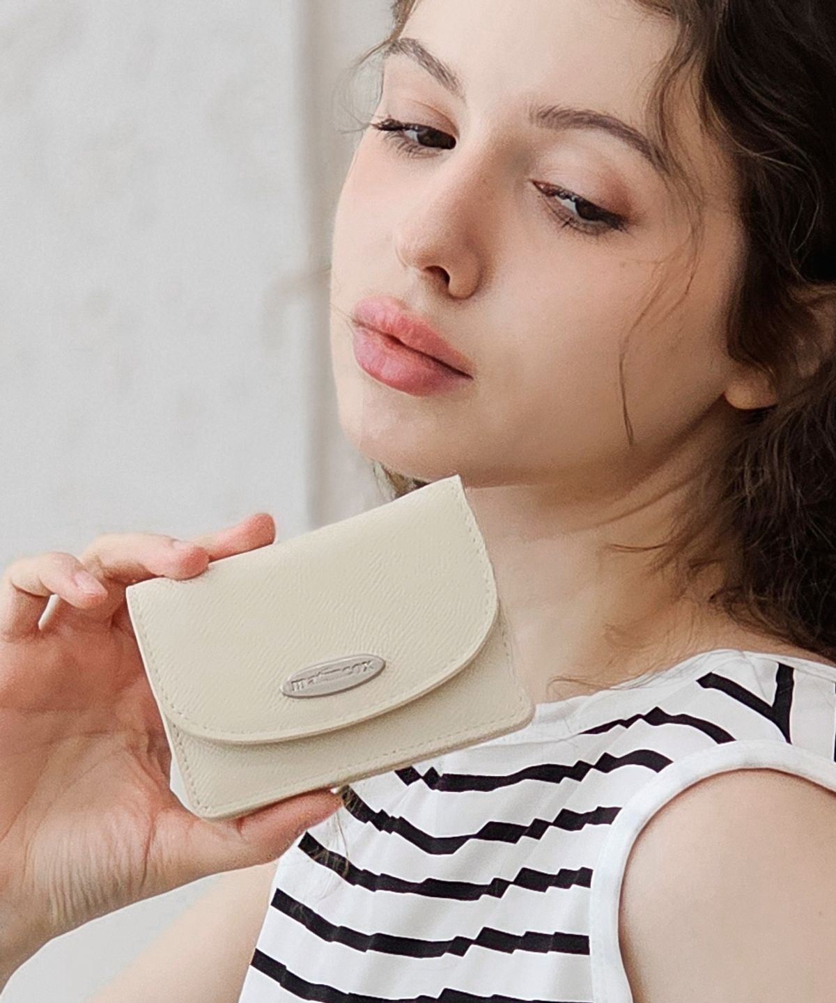 마틴콕스(MATINCOX) TR Auris Card Wallet - Cream