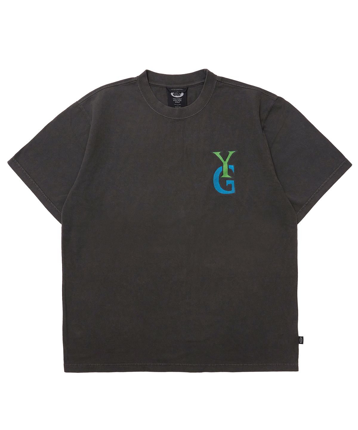 욜프(YORF) YORF T-SHIRT MASTER RABBIT CHARCOAL