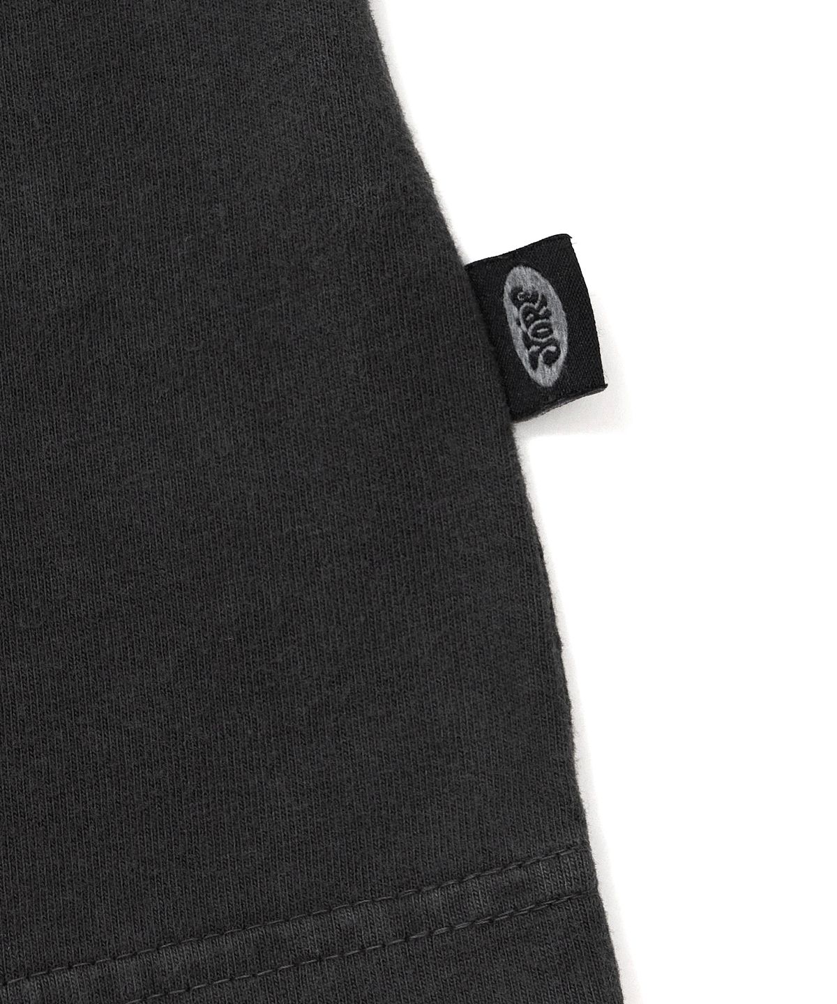 욜프(YORF) YORF T-SHIRT MASTER RABBIT CHARCOAL