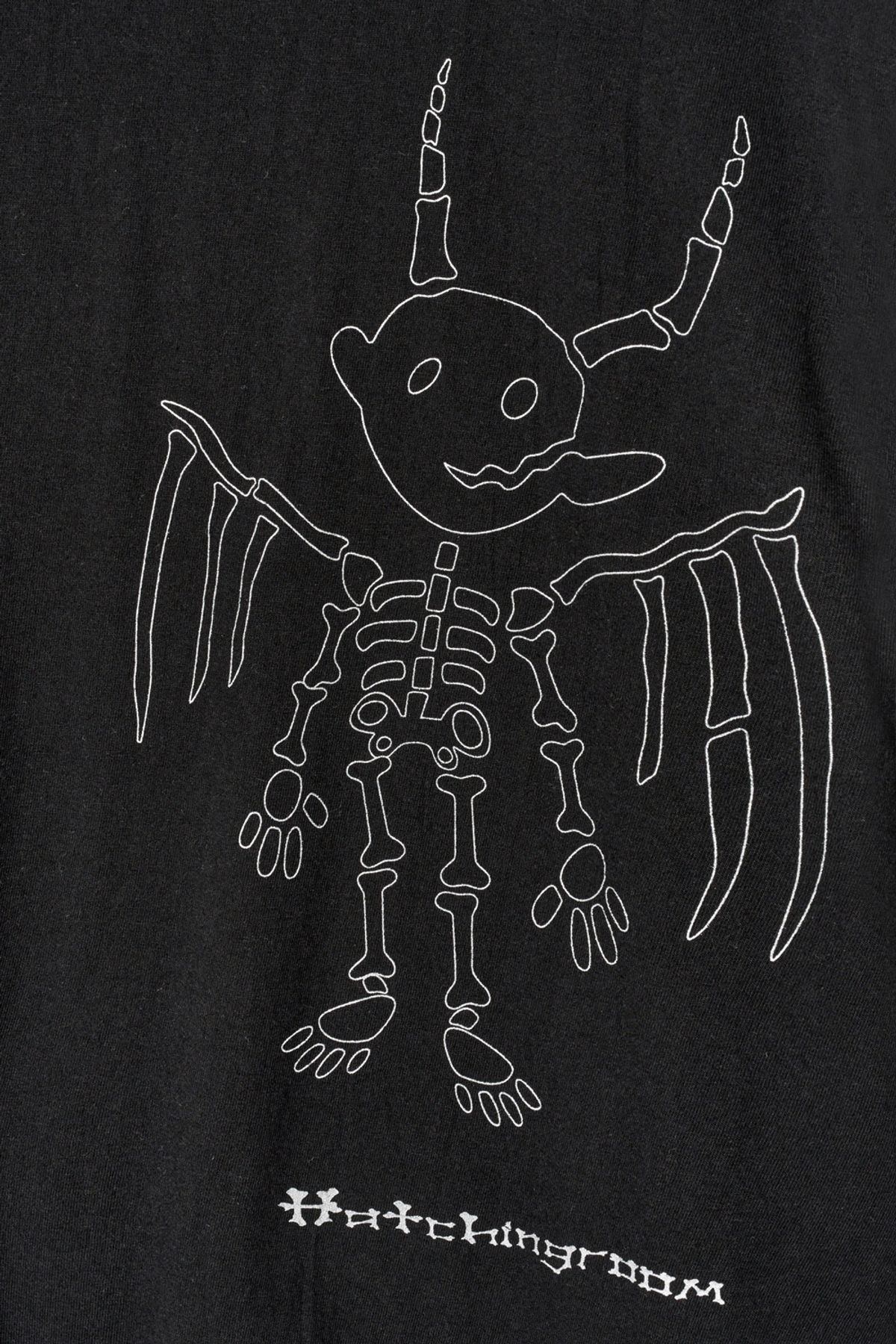 해칭룸(HATCHINGROOM) Bone Devil Tee Black