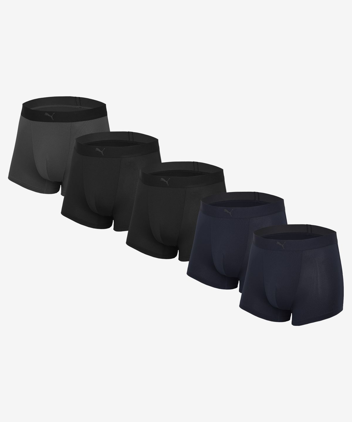 푸마 바디웨어(PUMA BODYWEAR) [5PACK] 남성 올메쉬 드로즈
