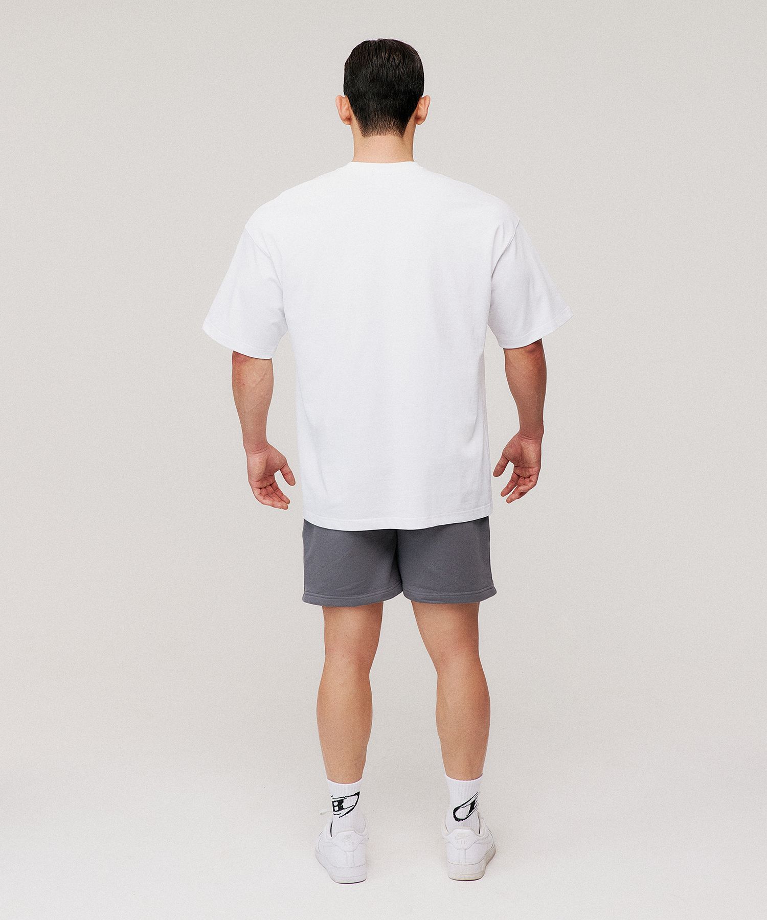 ★2024SS新作★BORN TO WIN★SILVER B OVER FIT T-SHIRTS MUSINSA | BORN TO WIN SILVER BRN SEMI OVER FIT T-SHIRTS [BLACK]