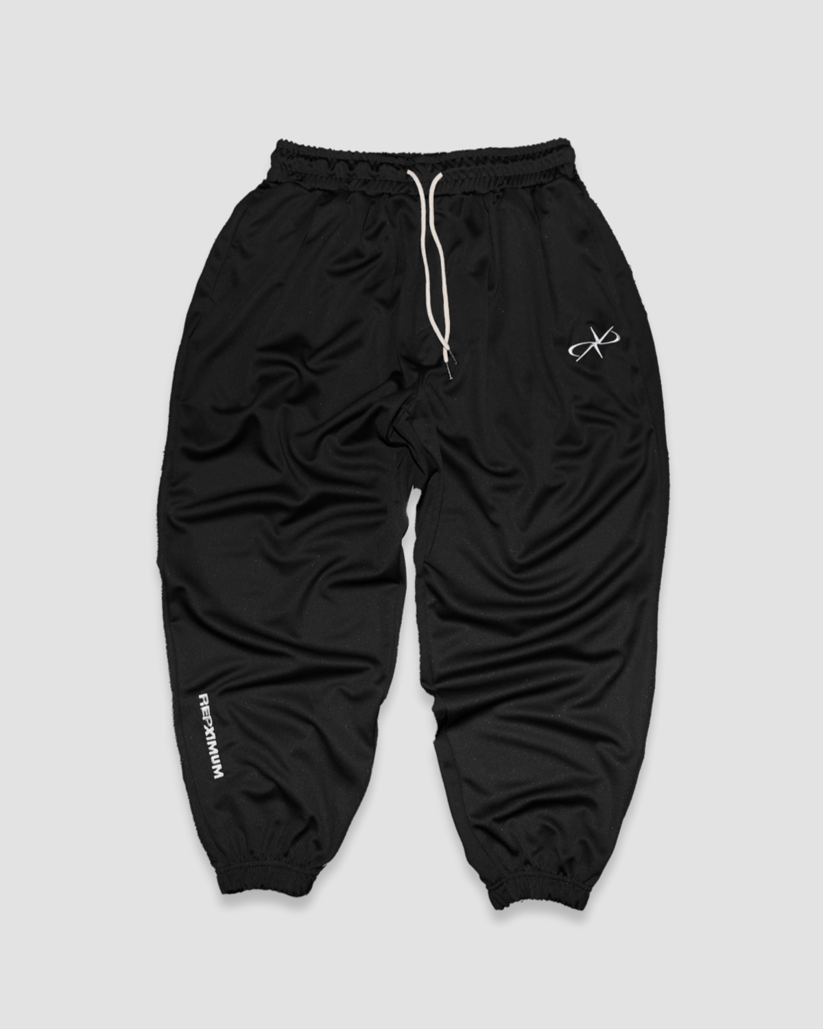 렙시멈(REPXIMUM) 솔리드 메쉬 와이드 벌룬 조거팬츠 (4Colors)