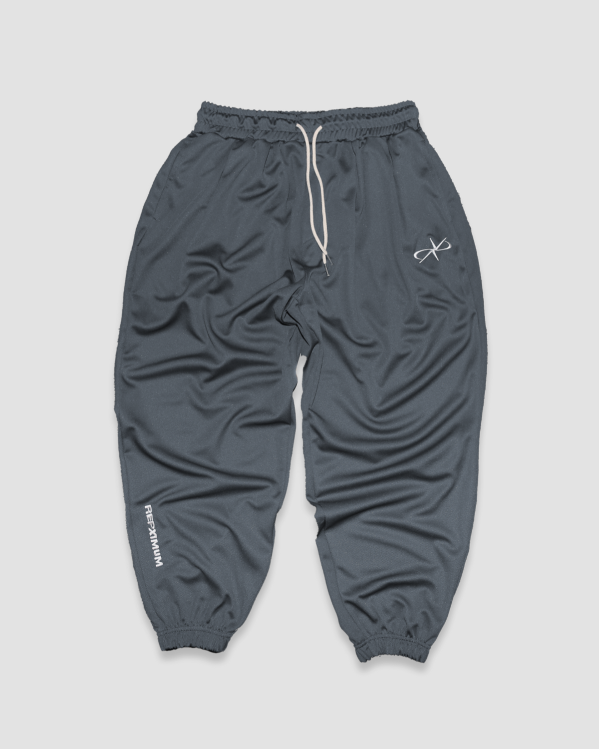 렙시멈(REPXIMUM) 솔리드 메쉬 와이드 벌룬 조거팬츠 (4Colors)