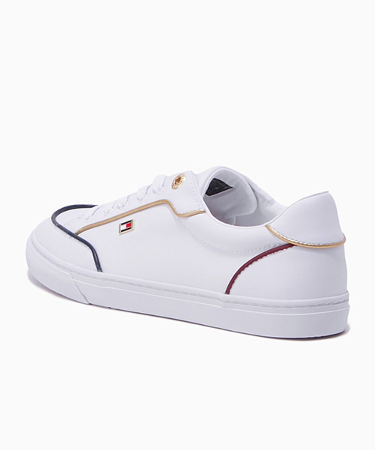 타미힐피거(TOMMY HILFIGER) 루루 하드웨어 스니커즈-화이트(T52F6ARS600WT1YBS)