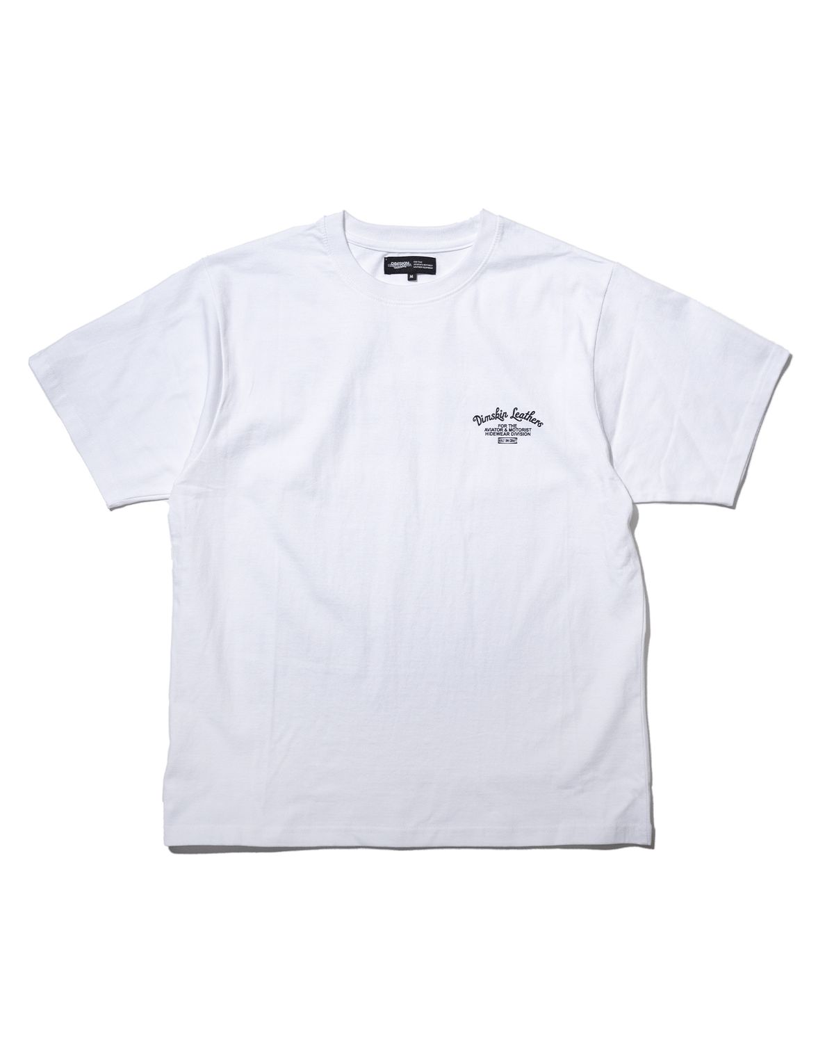 딤스킨(DIMSKIN) SLOGAN T-SHIRT [WHITE]