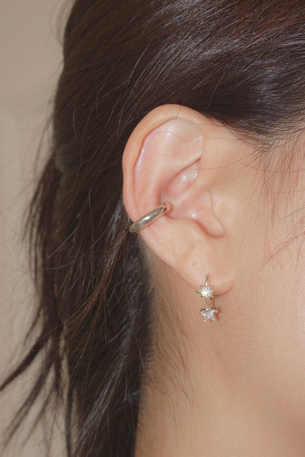 페어오브러브(PAIR OF LOVE) [925SILVER]STARLIGHT MINI EARRING