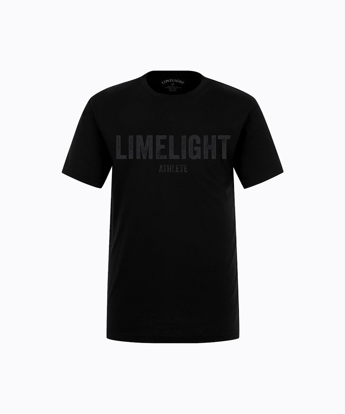 라임라잇 어패럴(LIMELIGHT APPAREL) 애슬릿 밀리터리 티셔츠 (블랙/그레이)