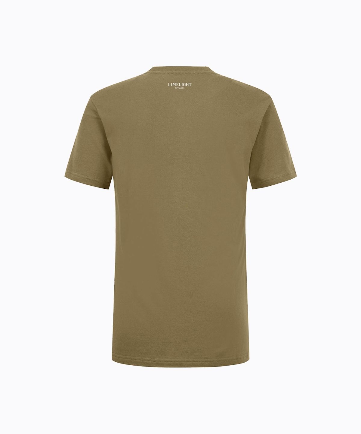 라임라잇 어패럴(LIMELIGHT APPAREL) 애슬릿 밀리터리 티셔츠 (카키/화이트)