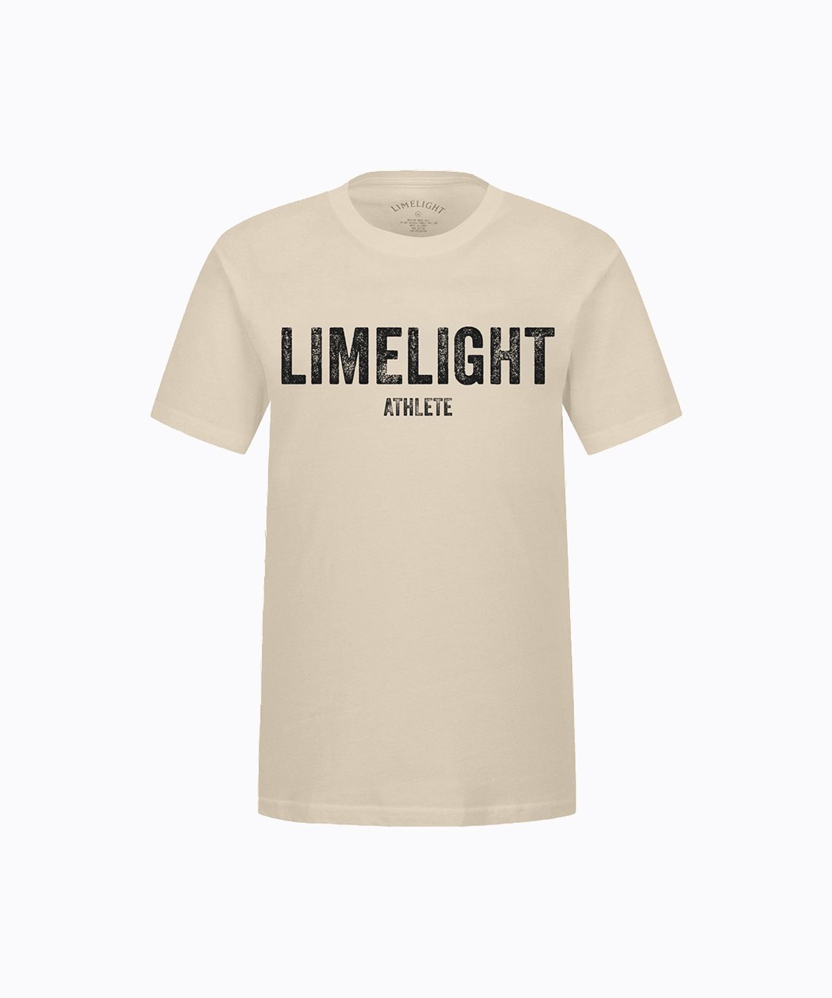 라임라잇 어패럴(LIMELIGHT APPAREL) 애슬릿 밀리터리 티셔츠 (샌드/블랙)