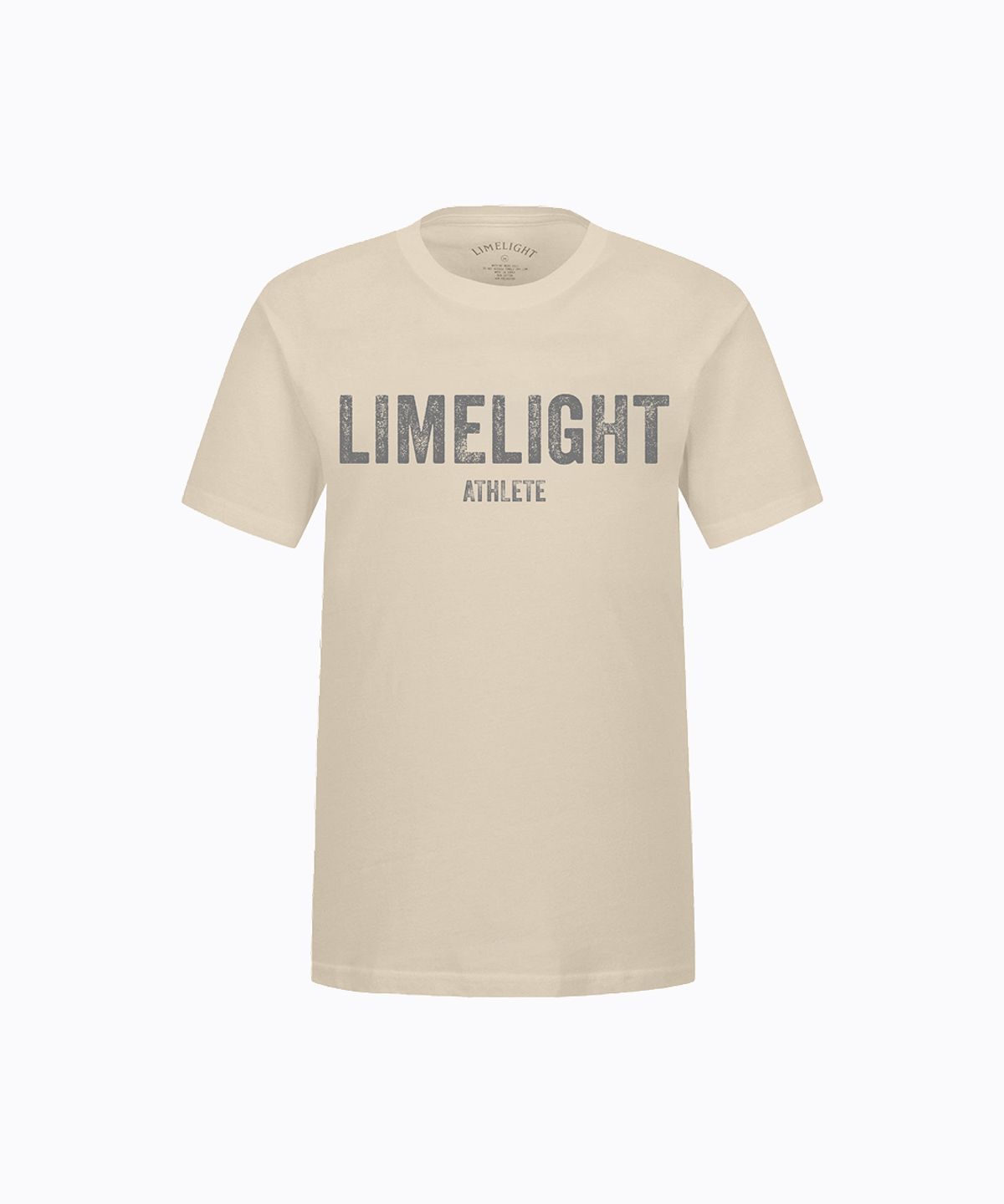 라임라잇 어패럴(LIMELIGHT APPAREL) 애슬릿 밀리터리 티셔츠 (샌드/그레이)