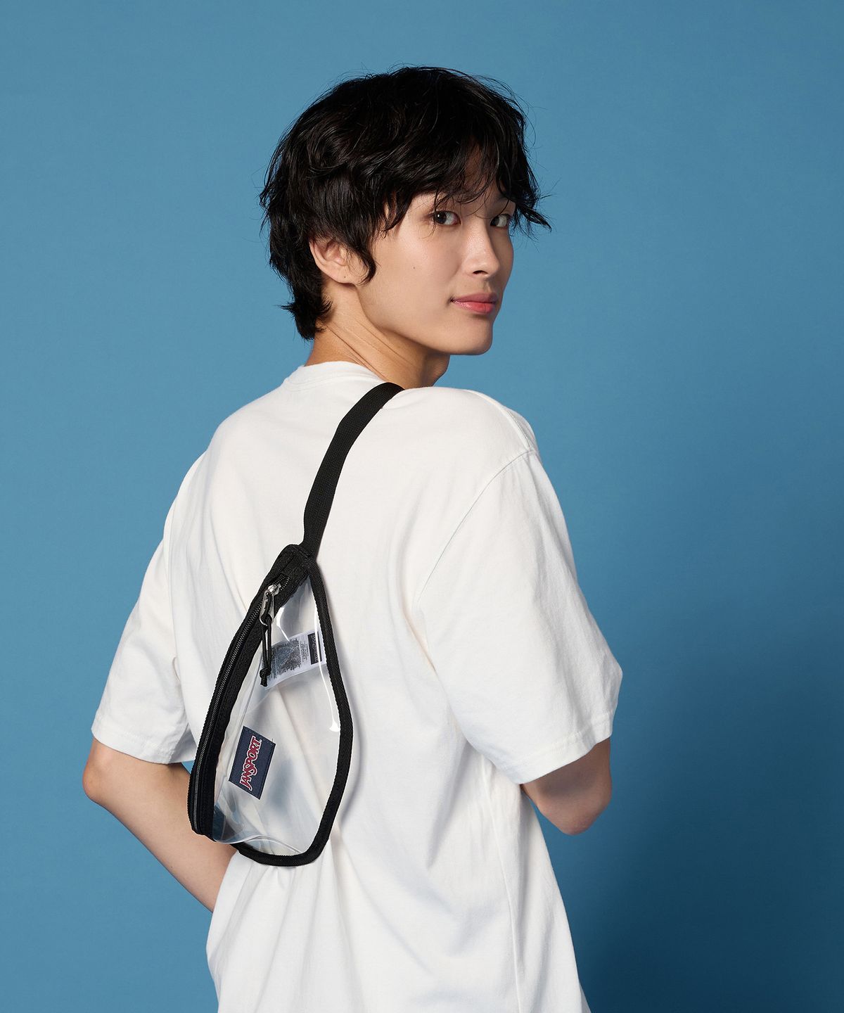 잔스포츠(JANSPORT) 클리어 웨이스트팩 CLEAR