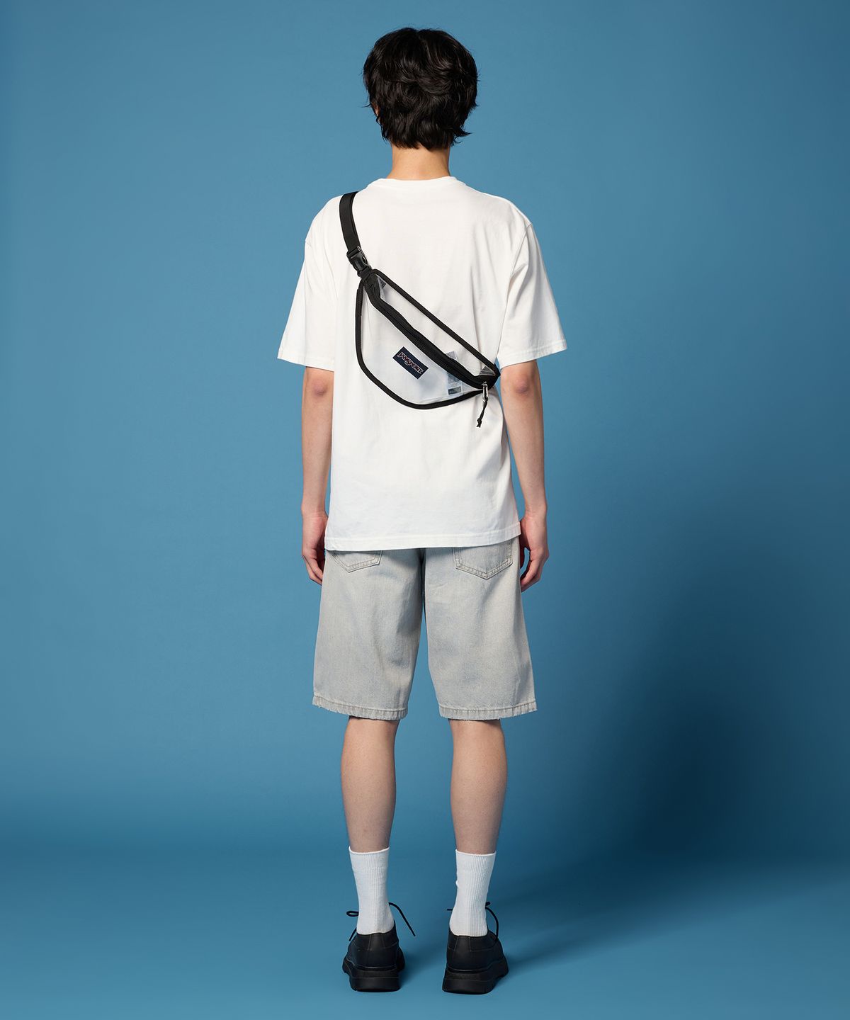 잔스포츠(JANSPORT) 클리어 웨이스트팩 CLEAR