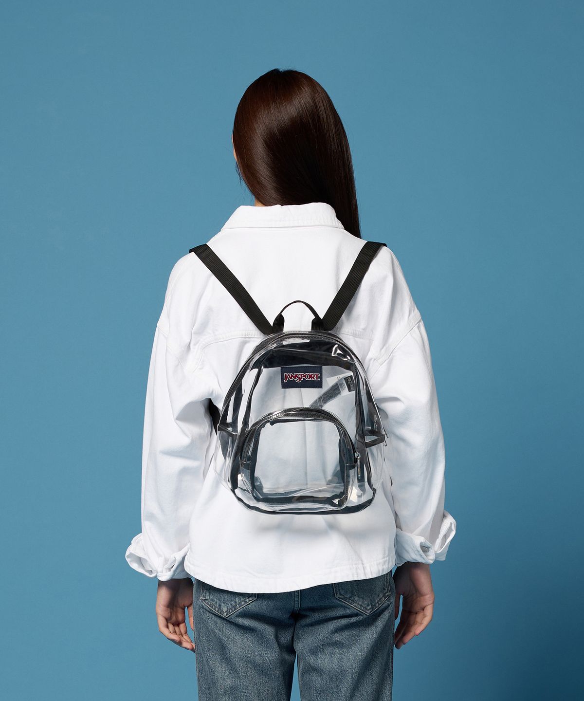 잔스포츠(JANSPORT) 미니 클리어팩 CLEAR