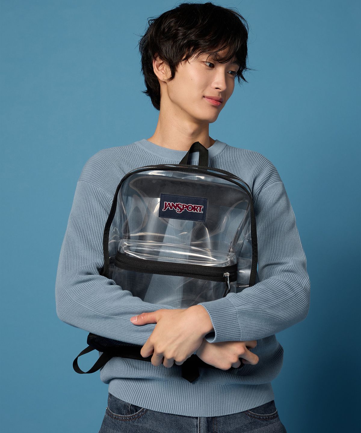 잔스포츠(JANSPORT) 클리어팩 CLEAR