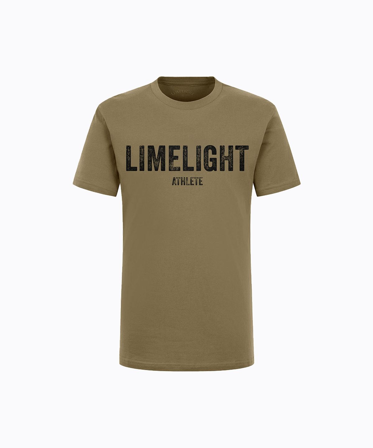 라임라잇 어패럴(LIMELIGHT APPAREL) 애슬릿 밀리터리 티셔츠 (카키/블랙)