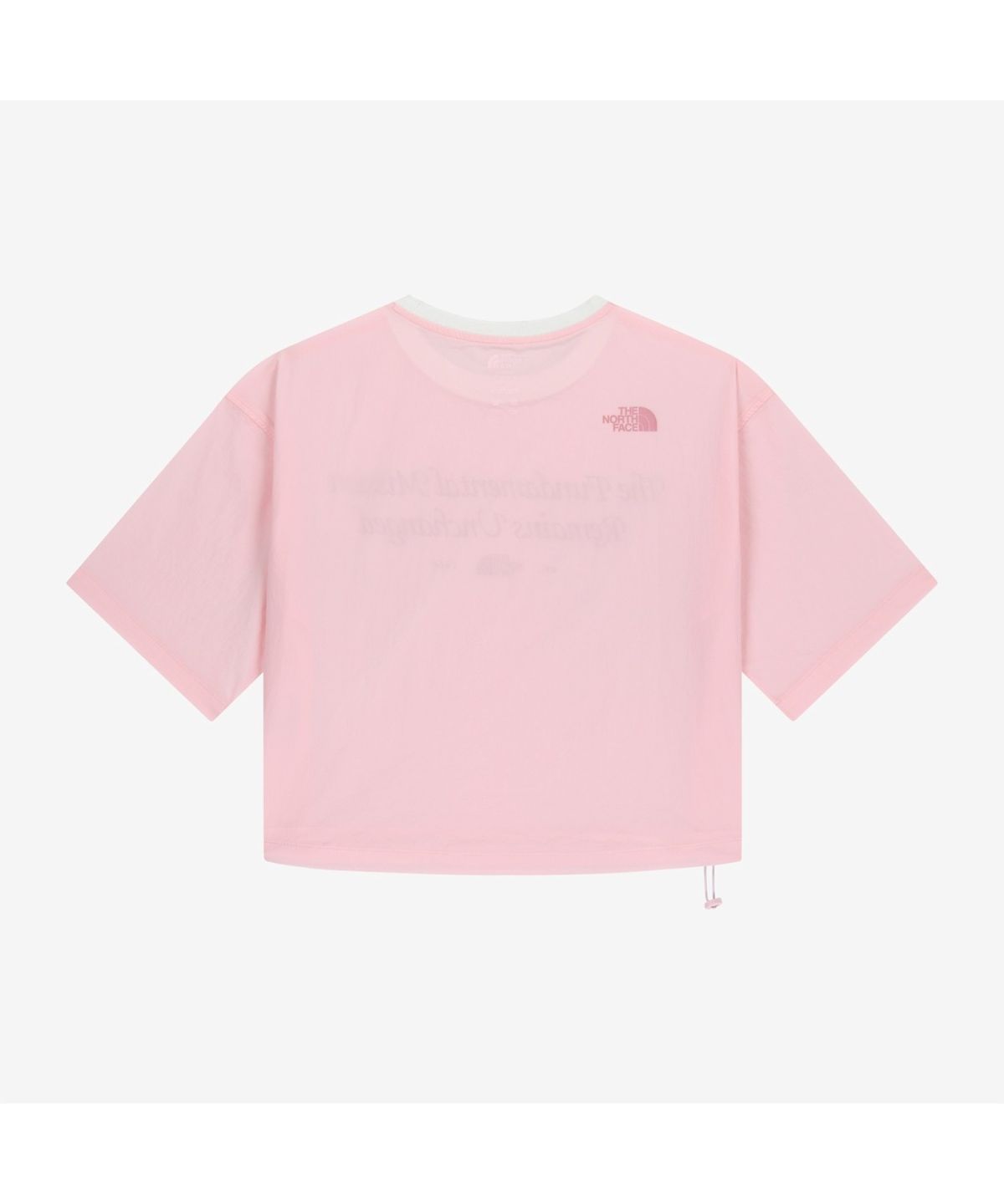 노스페이스(THE NORTH FACE) NT7UR37L 여성 아이라 반팔 라운드티 LIGHT_PINK