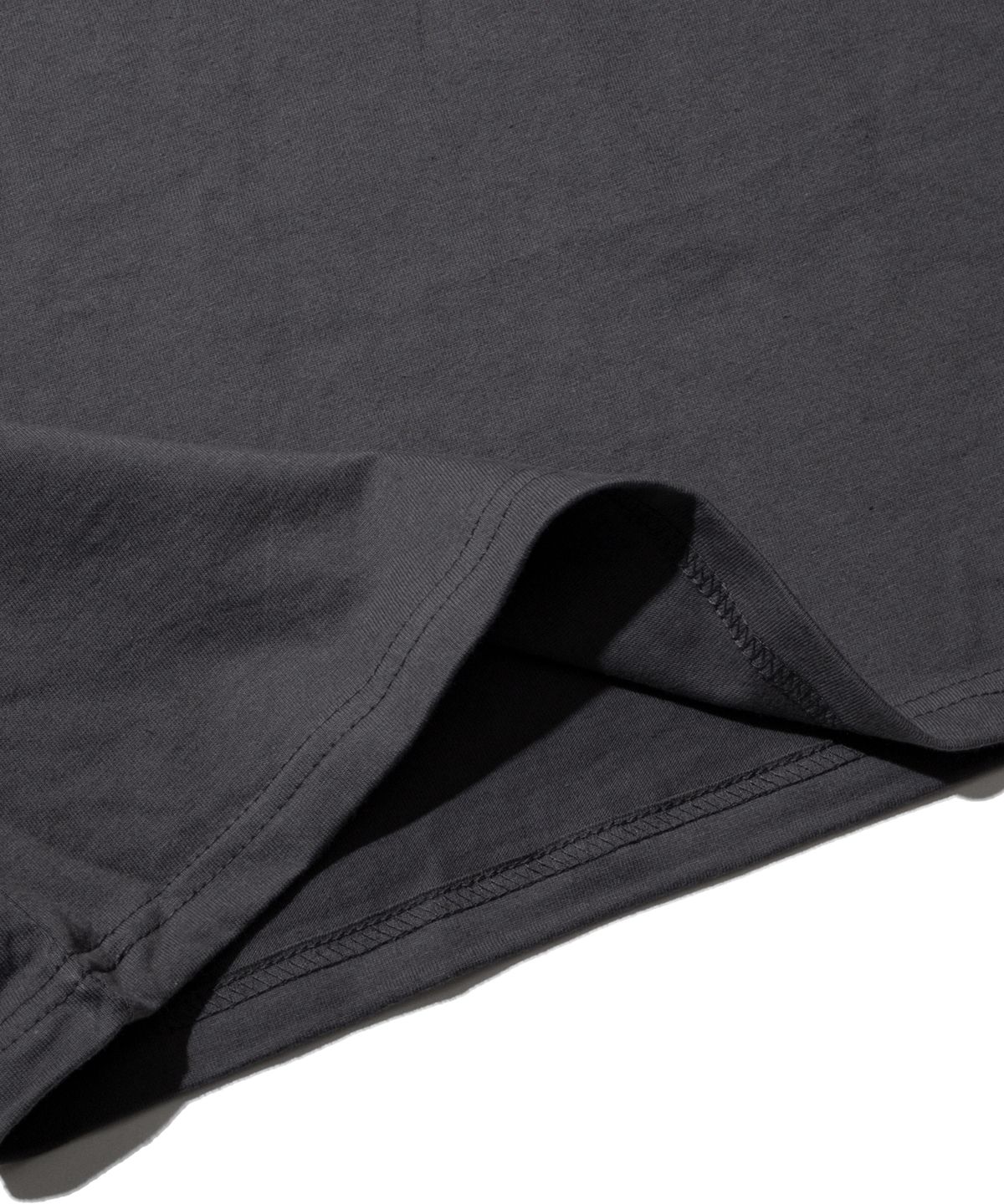 딤스킨(DIMSKIN) SLOGAN T-SHIRT [CHARCOAL]