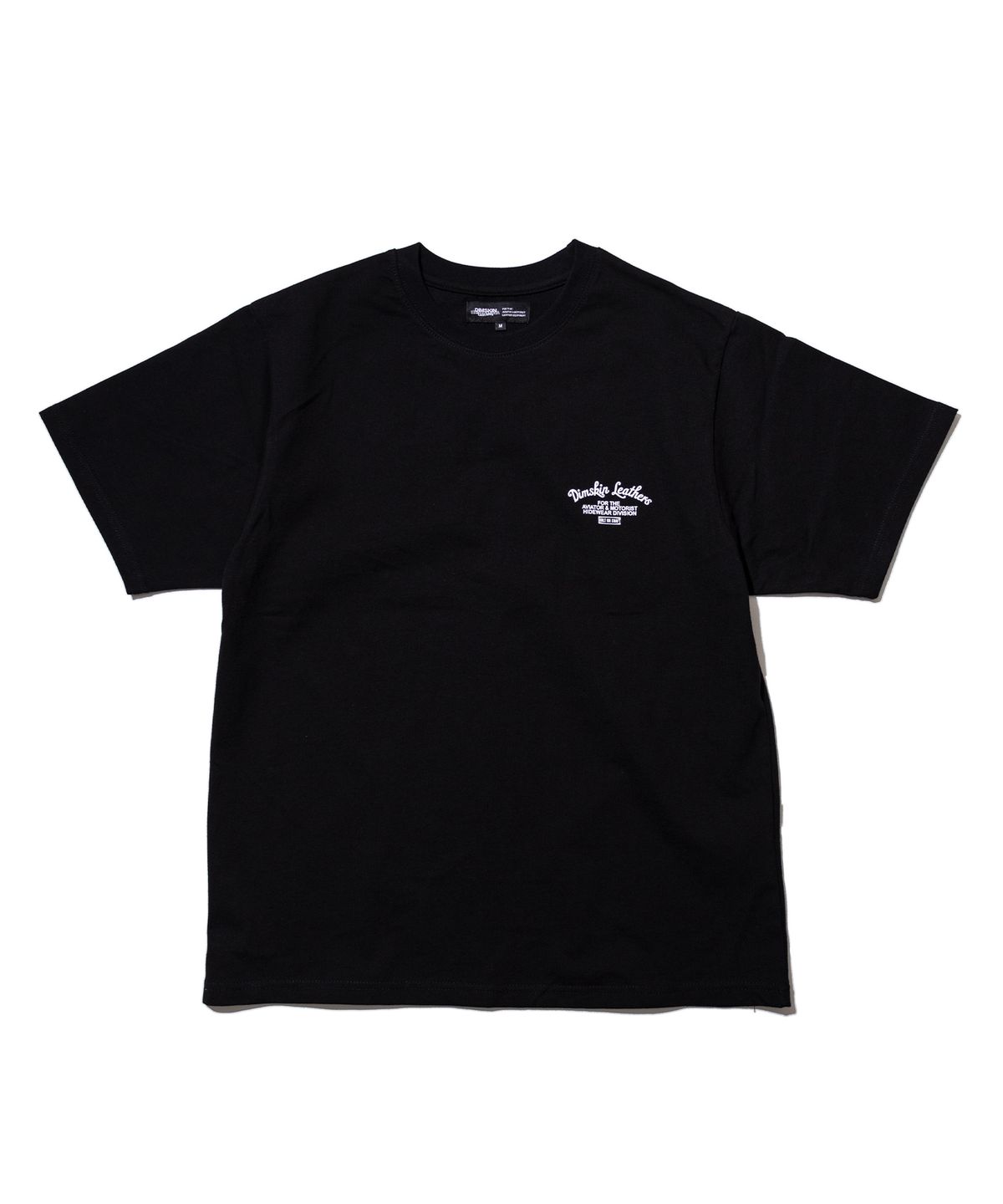 딤스킨(DIMSKIN) SLOGAN T-SHIRT [BLACK]