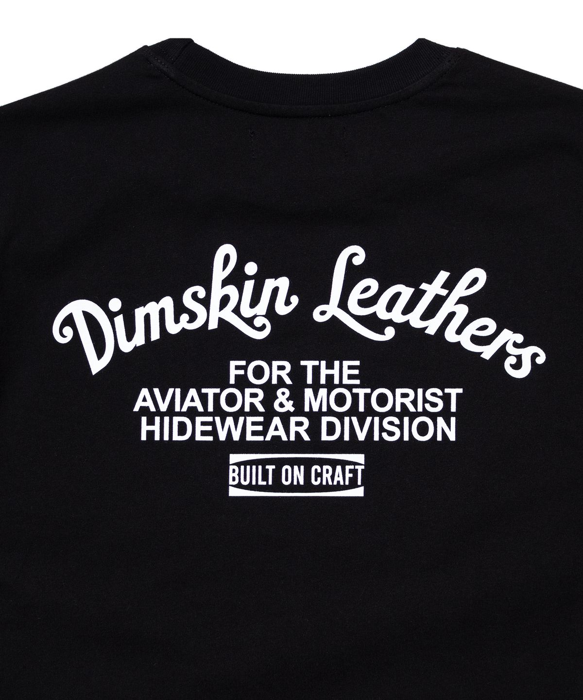 딤스킨(DIMSKIN) SLOGAN T-SHIRT [BLACK]