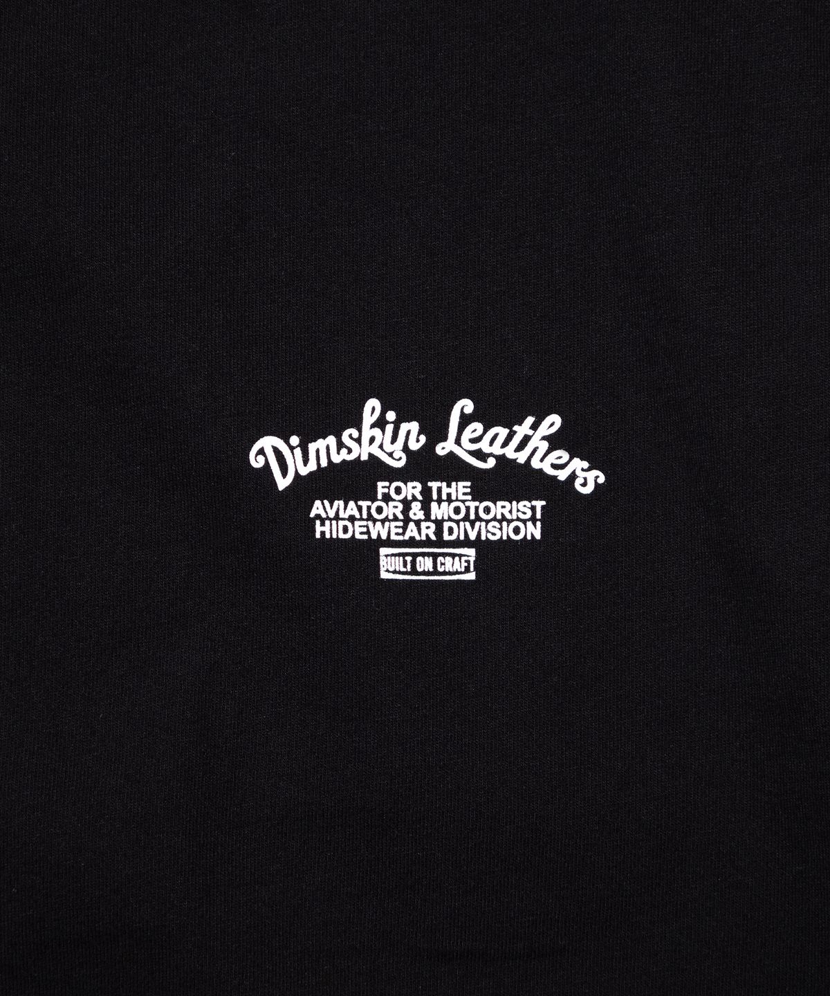 딤스킨(DIMSKIN) SLOGAN T-SHIRT [BLACK]