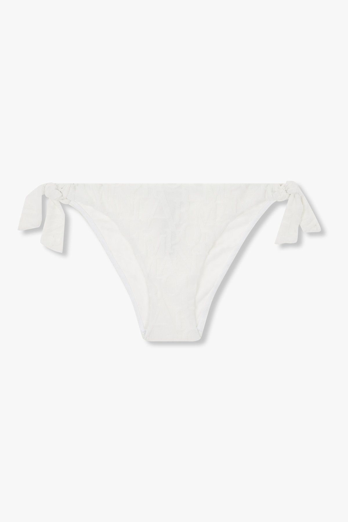 엠포리오 아르마니 언더웨어(EMPORIO ARMANI UNDERWEAR) 여성 트라이앵글 탑 브리프 바텀 비키니 세트  화이트 0825120501