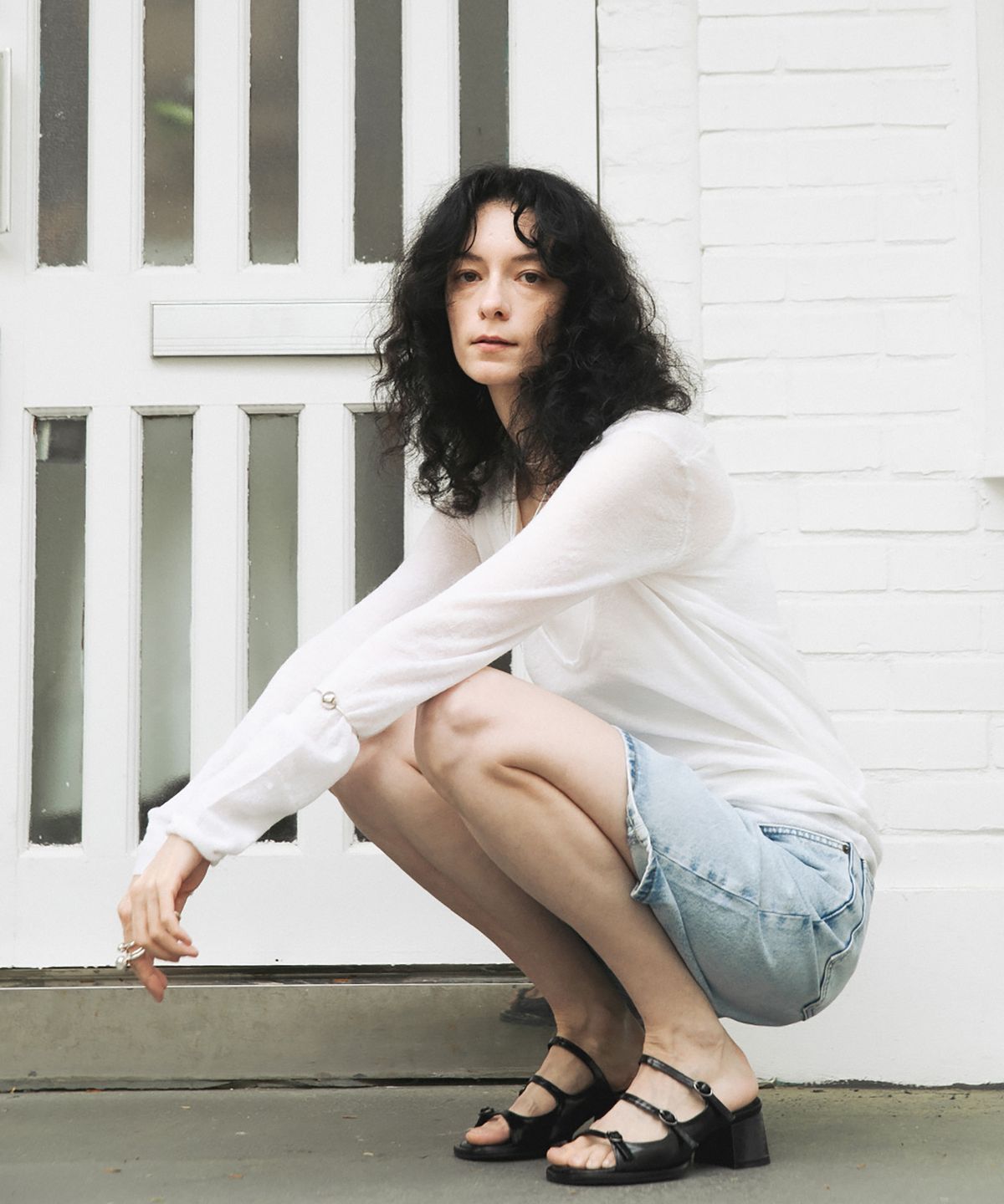 마리몽듀(MARIE MON DIEU) 라쥬 3 스트랩 뮬 _ 4colors