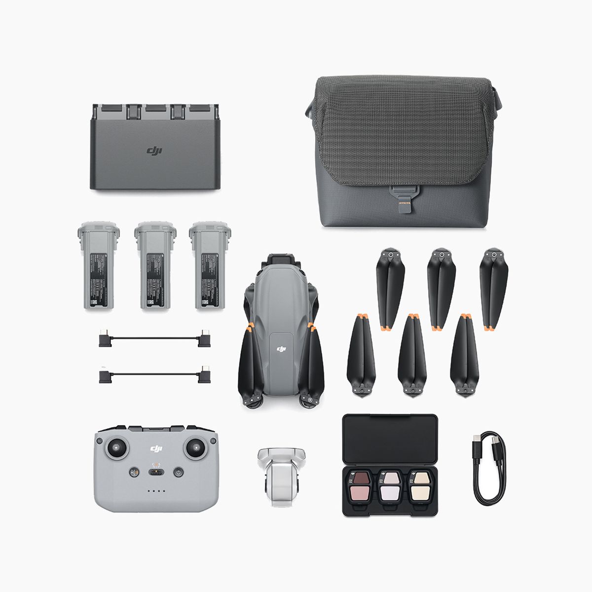 디제이아이(DJI) Air 3S 플라이 모어 콤보 (DJI RC-N3)