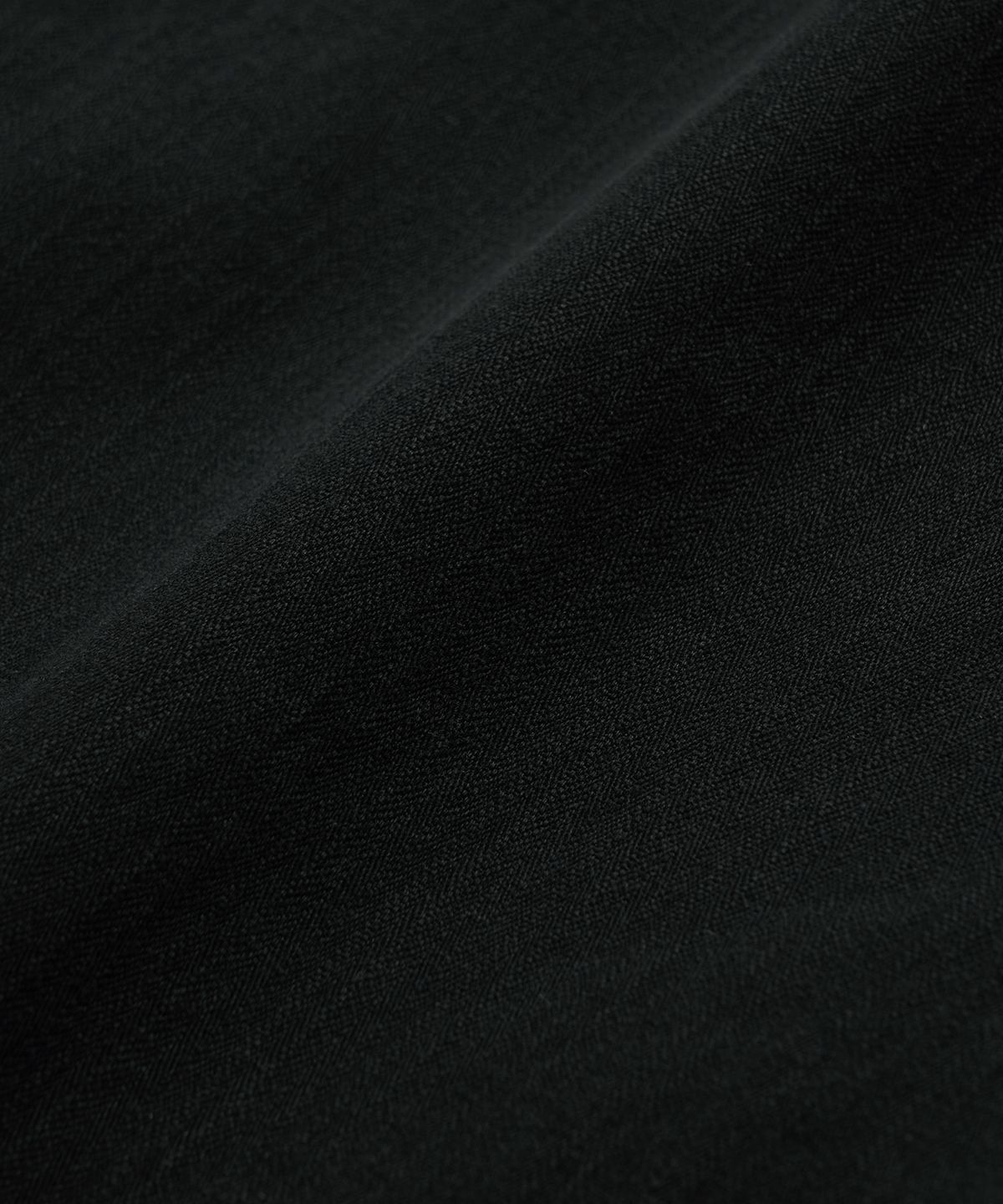 필프(PEALP) One-Tuck Herringbone Washed High Waist Pants (Black)