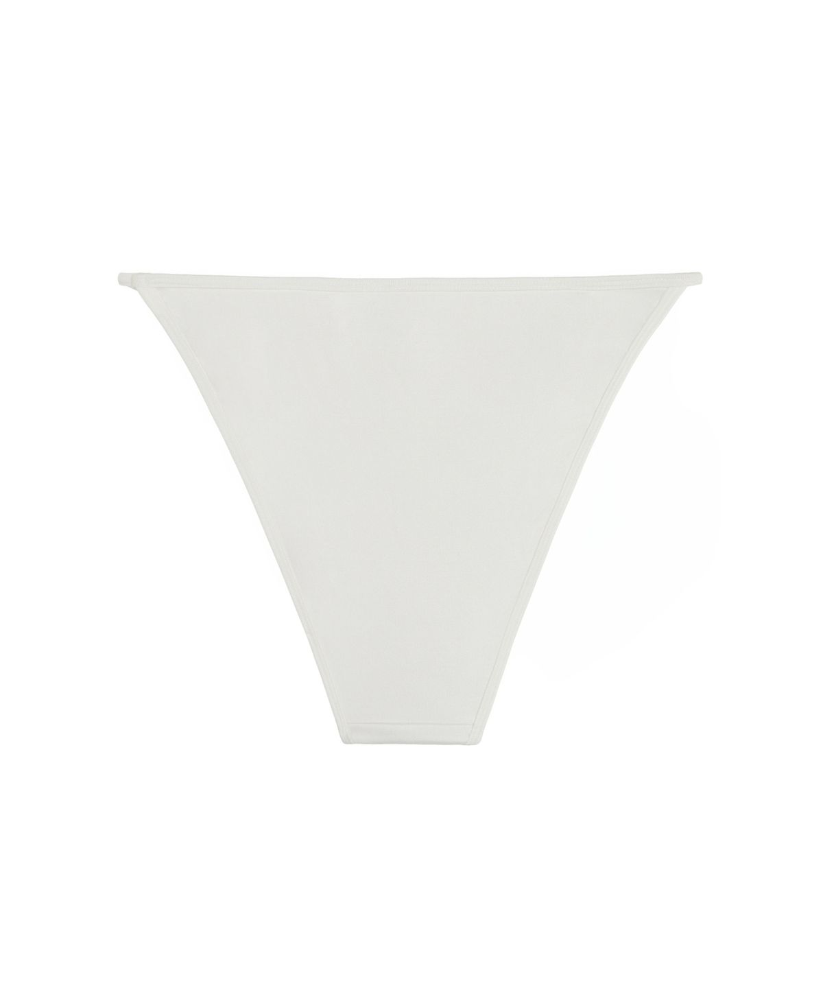 락케이크(ROCKCAKE) Pureline Logo Bikini Bottom - White