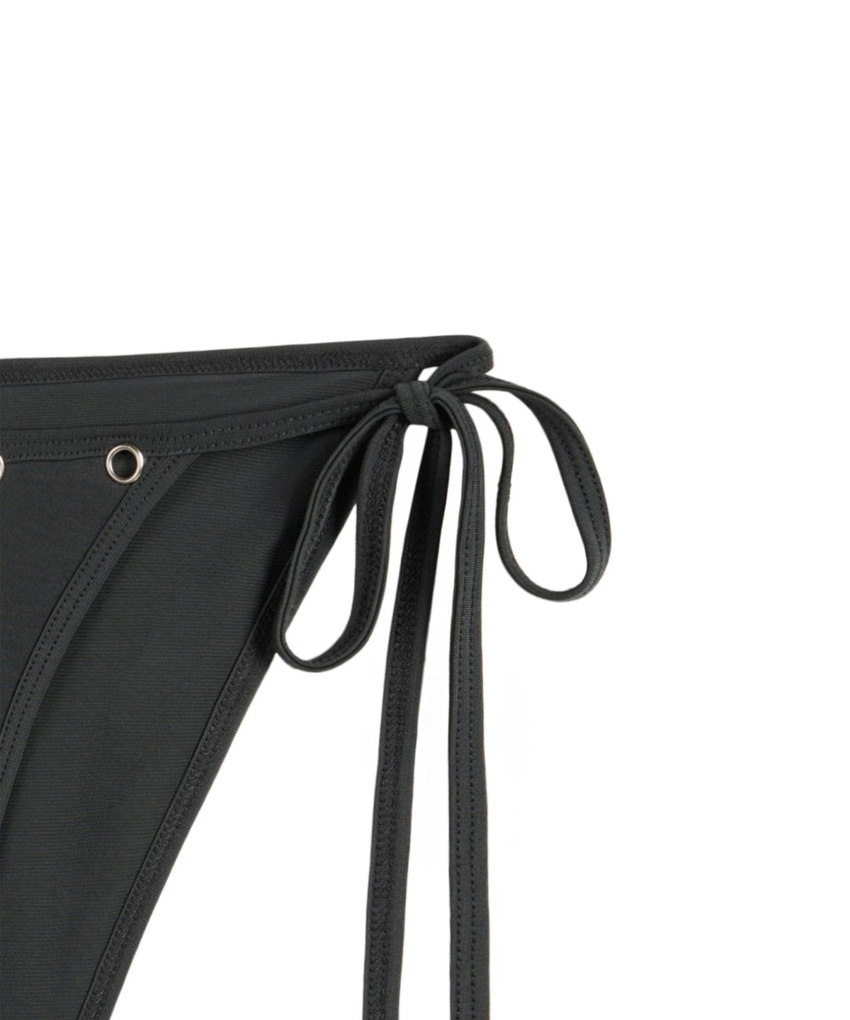 락케이크(ROCKCAKE) Linea Eyelet Bikini Bottom - Charcoal