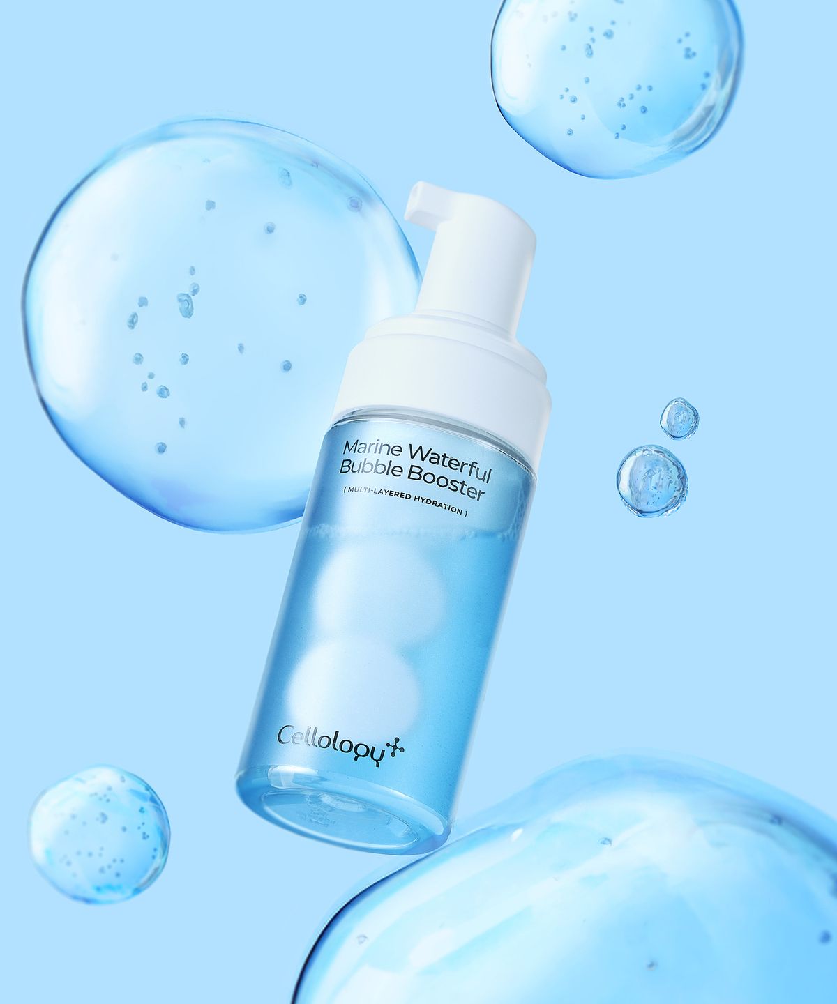 셀올로지(CELLOLOGY) 마린 워터풀 버블 부스터 95ml / 바르는 마스크팩 수분 급속 충전