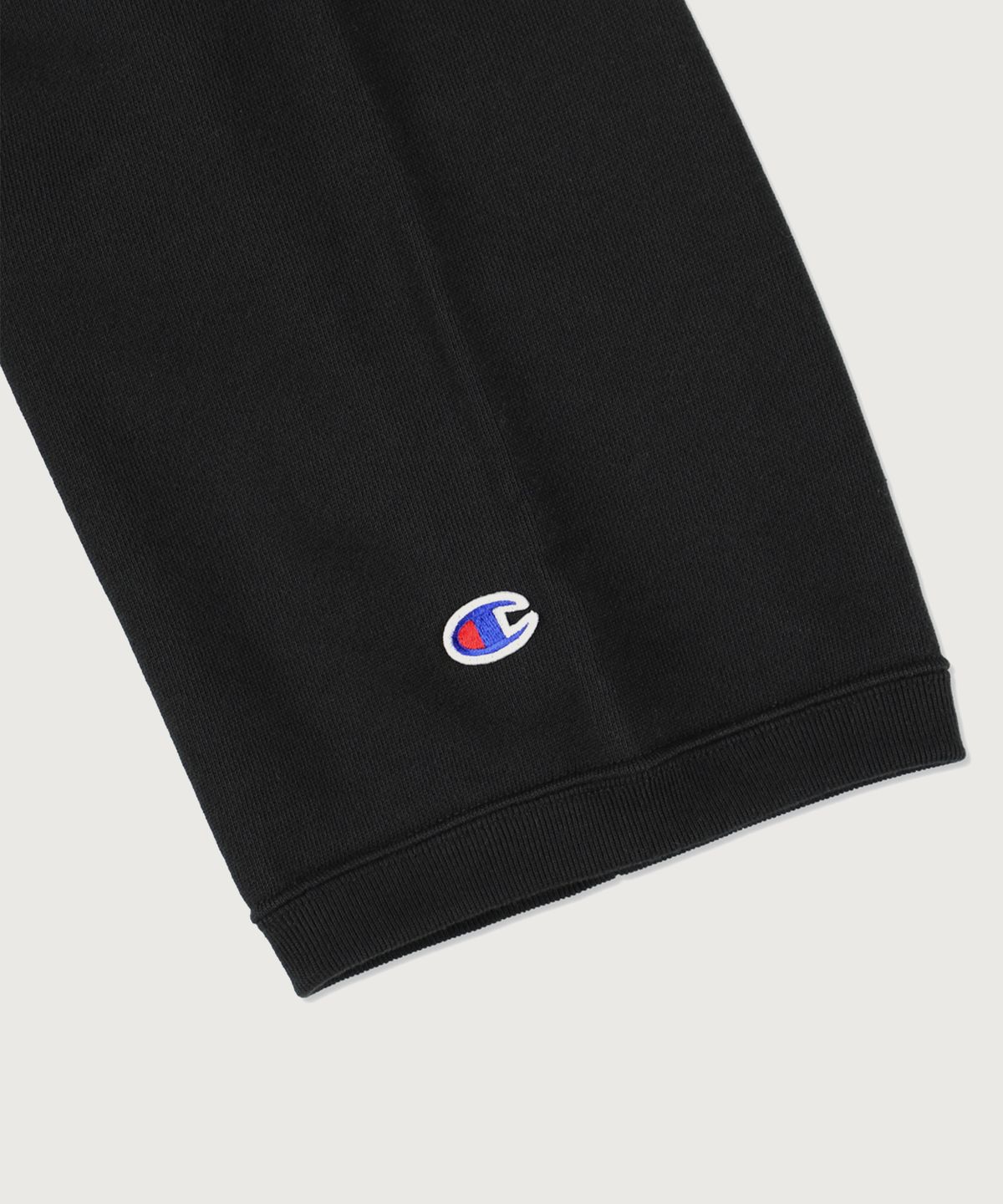 챔피온(CHAMPION) 챔피온 X 윈드앤씨 리버스위브 크루넥 반팔 스웨트셔츠 Midnight Black