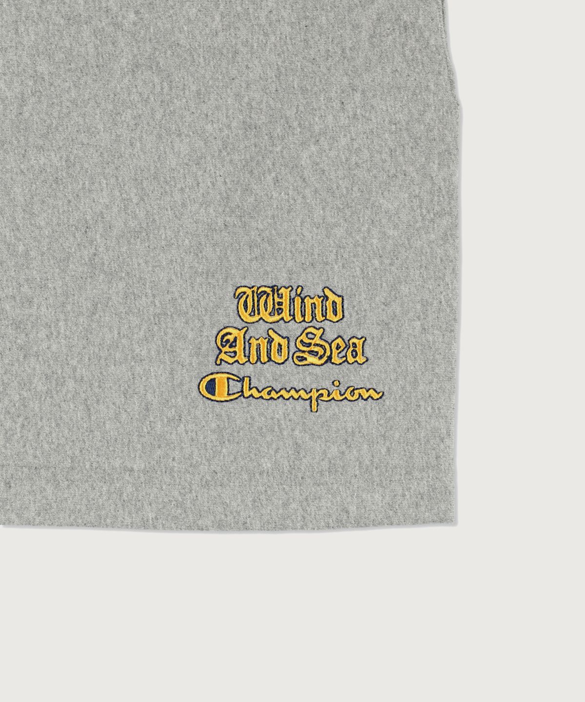 챔피온(CHAMPION) 챔피온 X 윈드앤씨 리버스위브 숏팬츠 Oxford Grey