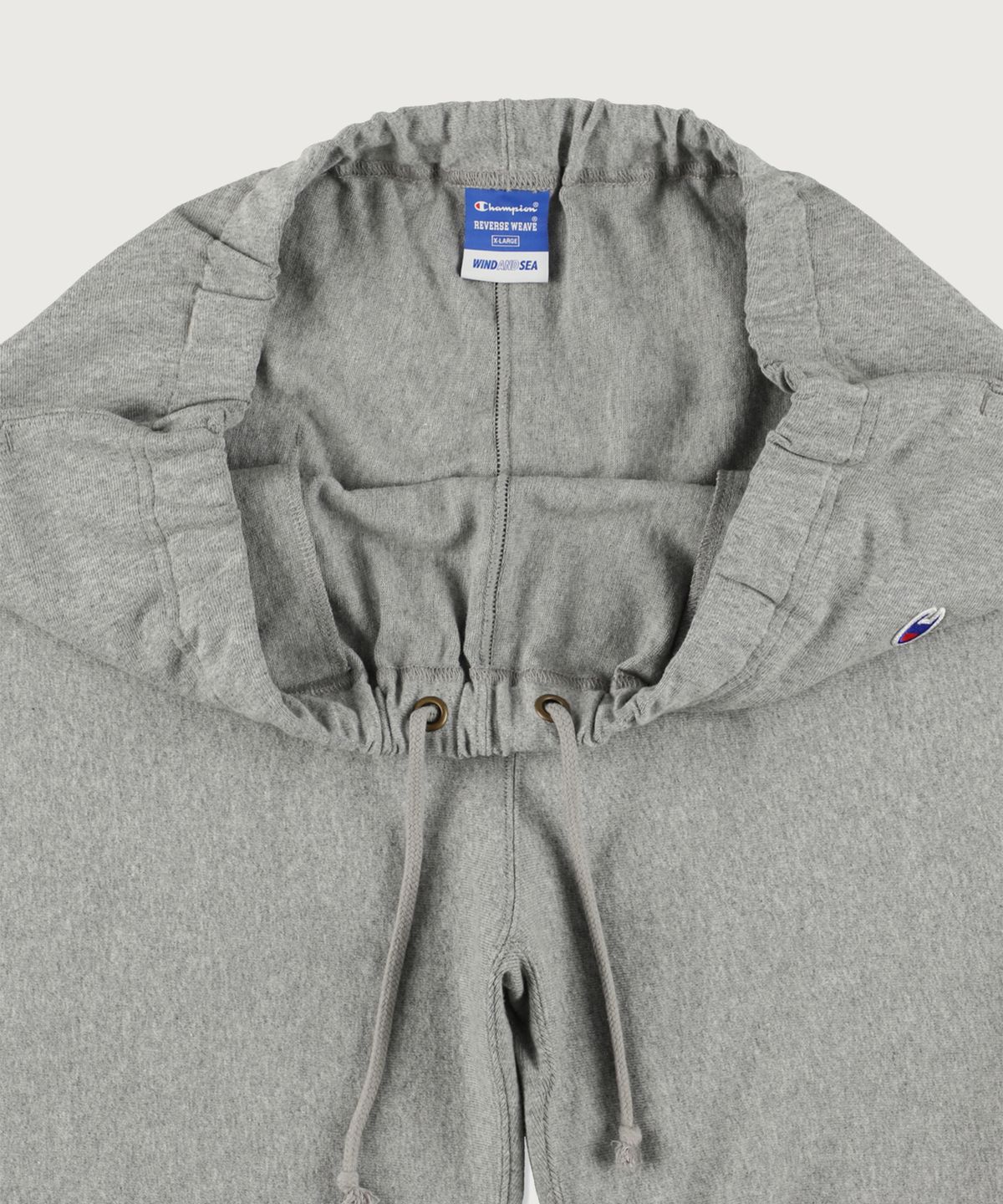 챔피온(CHAMPION) 챔피온 X 윈드앤씨 리버스위브 숏팬츠 Oxford Grey