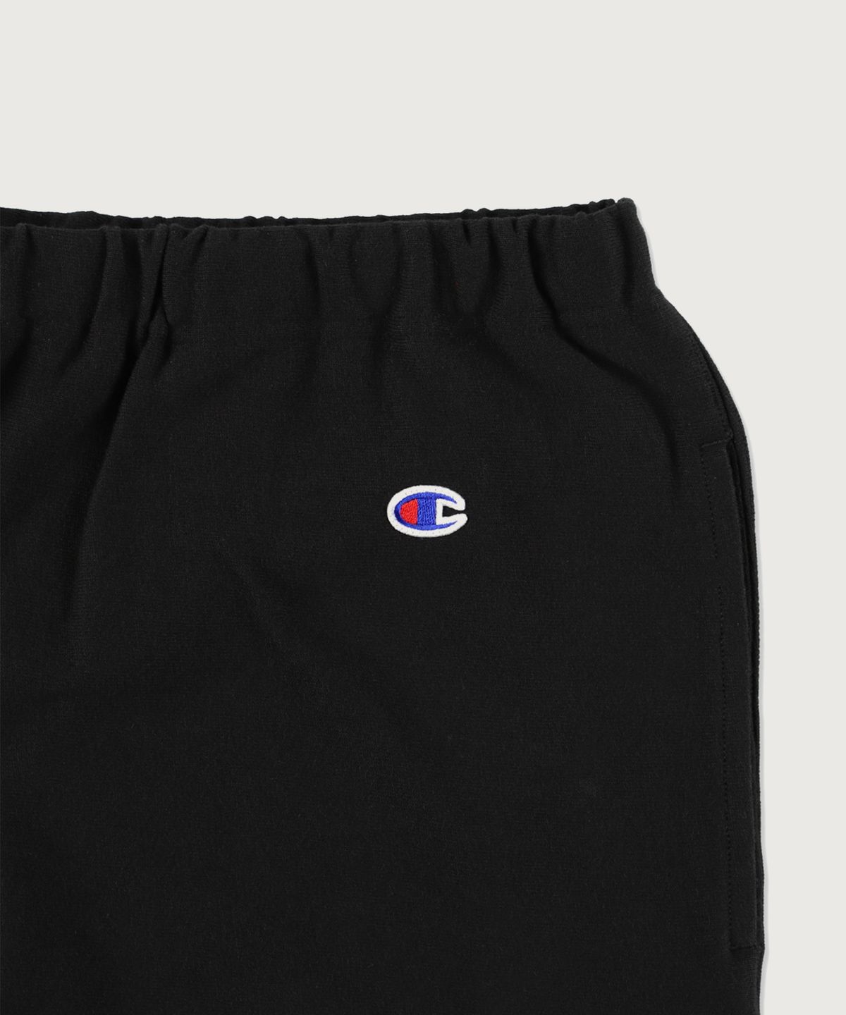 챔피온(CHAMPION) 챔피온 X 윈드앤씨 리버스위브 숏팬츠 Black