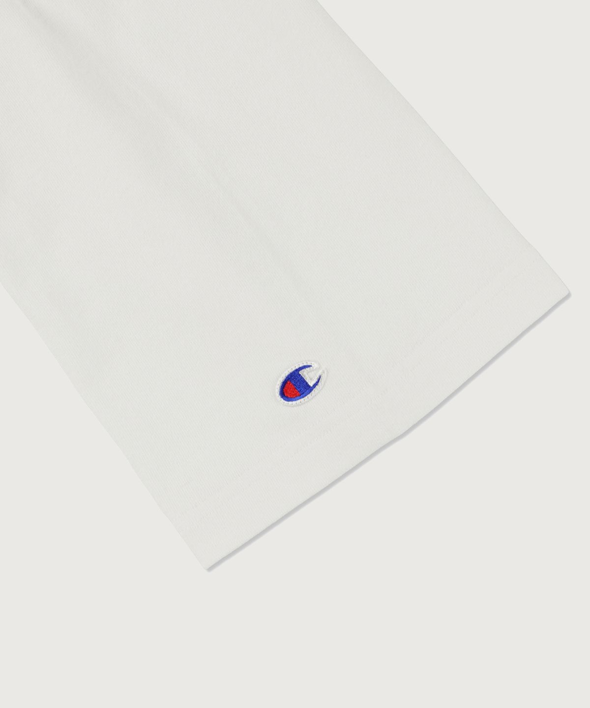챔피온(CHAMPION) 챔피온 X 윈드앤씨 리버스위브 저지 반팔 티셔츠 White