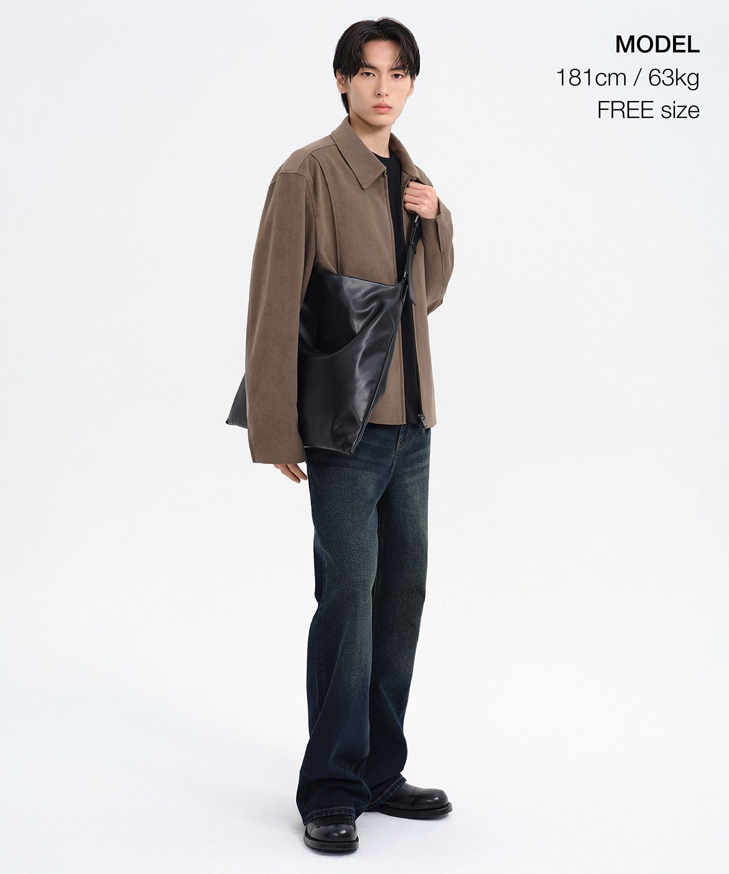 MUSINSA公式 | MUSINSA STANDARD シンセティックレザー スラウチ