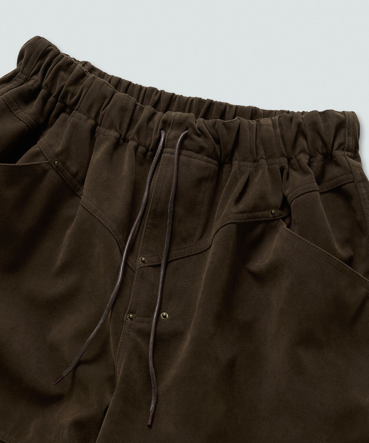 필프(PEALP) Western Pocket Shorts (Brown)