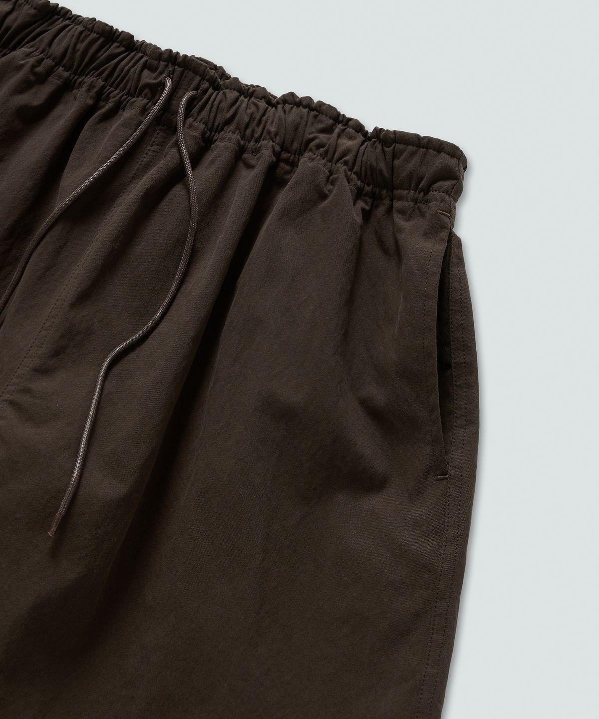 필프(PEALP) Washed Easy Shorts (Chocolate)