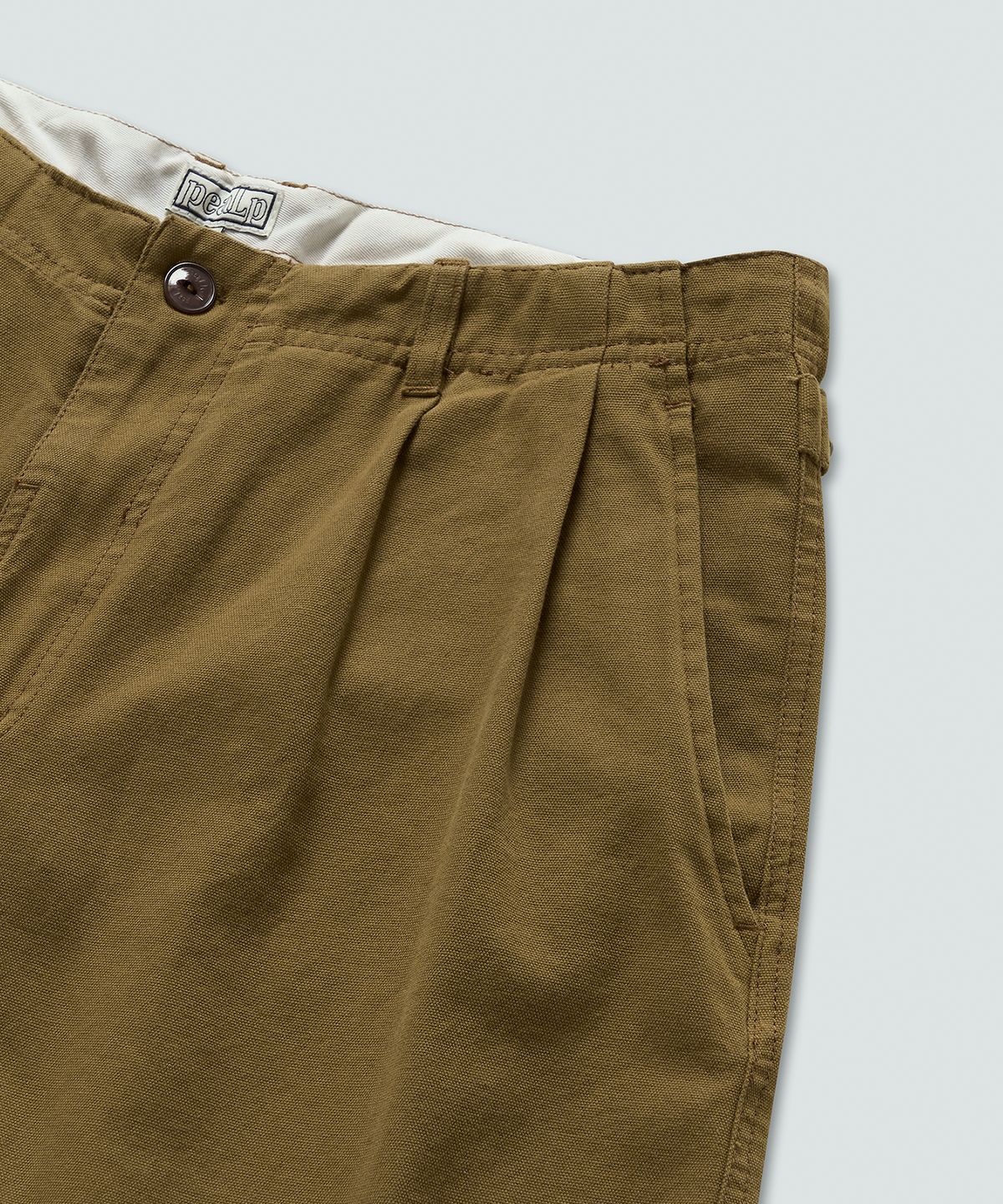 필프(PEALP) Oxford Washed Shorts (Goldenrod)