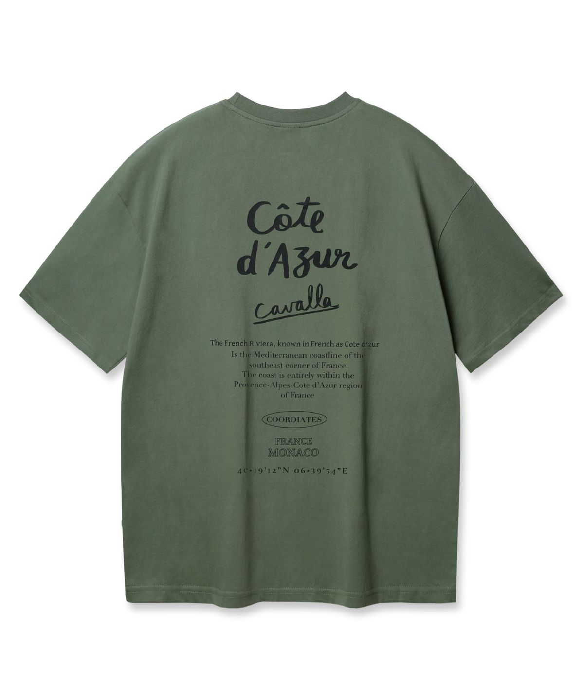 앨빈클로(ALVINCLO) COORDIATES 오버핏 반팔티 AST4785 (3 COLOR)