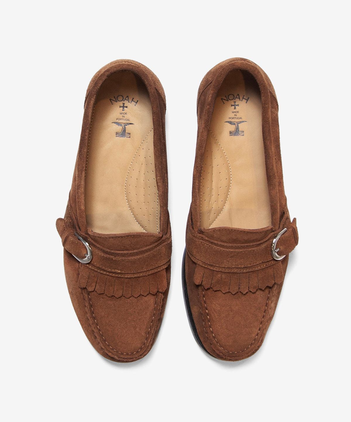 노아(NOAH) (U) 스웨이드 버클 로퍼 스너프 SUEDE BUCKLELOAFER SNUFF