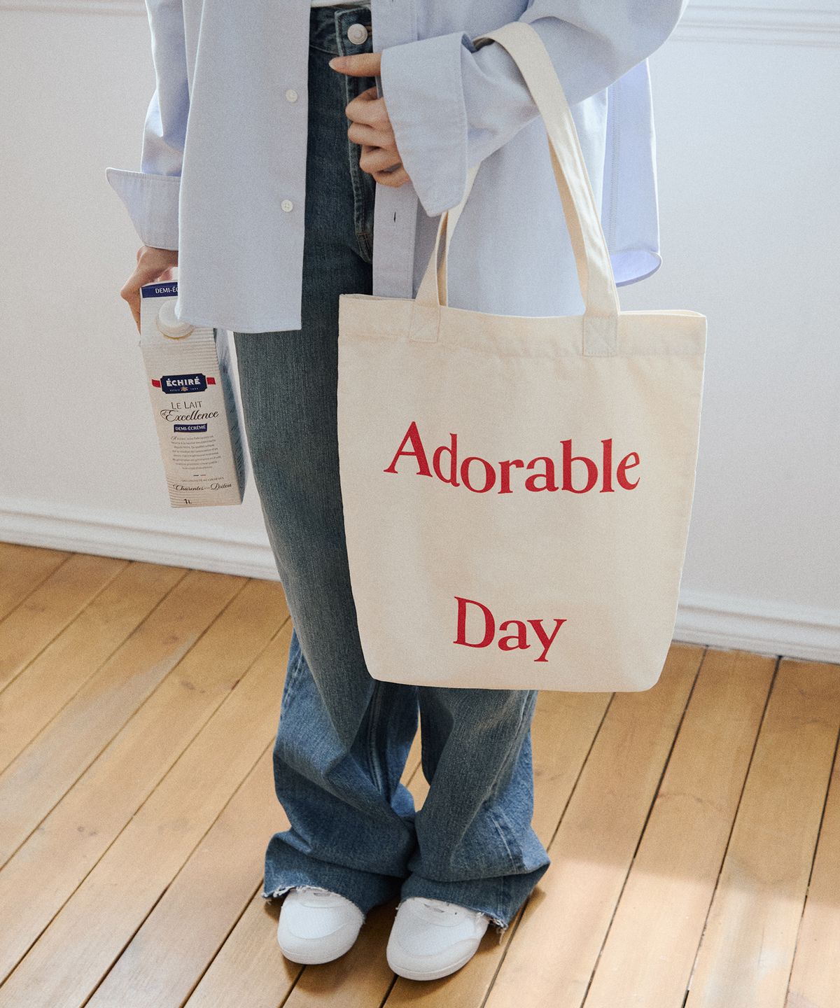 고코리(GOCORI) Adorable Day Bag - Vanilla 에코백
