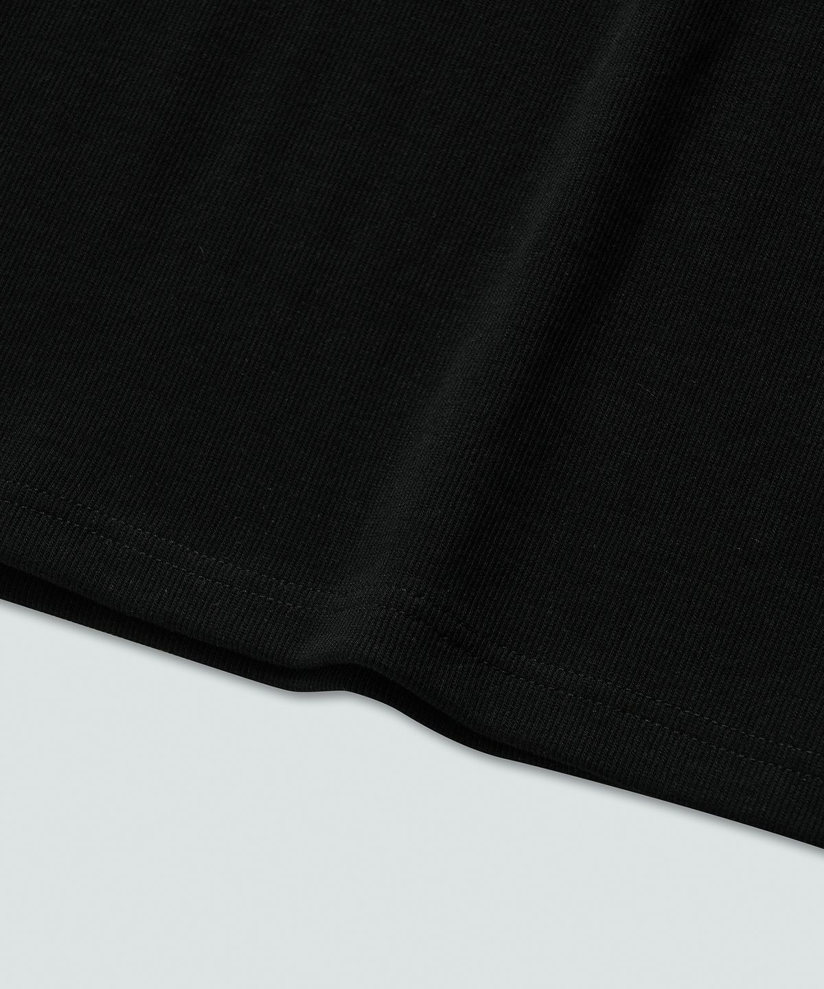 필프(PEALP) Bio-Washed Ribbed Tank top (Black)